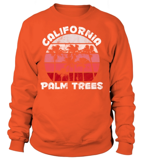 California Palm Trees Malibu Women's Sweatshirt