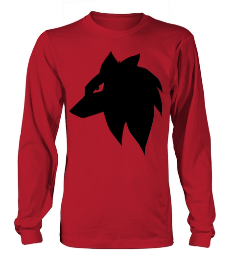 Manga Anime Wolf Dog Women's Long Sleeve