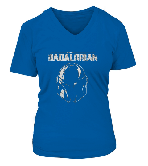 The Dadalorian retro V-neck T-Shirt Woman