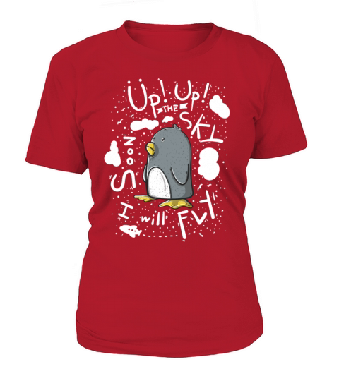 up up pinguin2 Women's T-Shirt