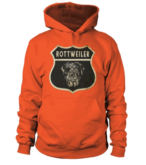 Rottweiler Vintage Crest Women's Hoodie