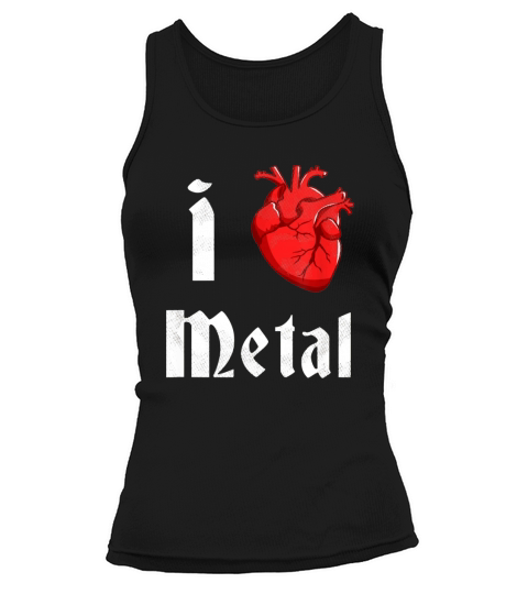 I Heart Metal funny shirts Tank top Woman