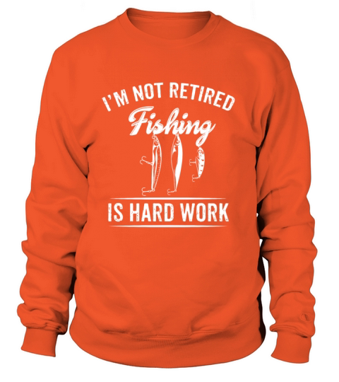 Retired Shirt For Fishing Lover. Gift For Grandpa/ Women's Sweatshirt