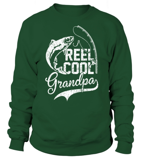 Fishing Grandpa Fathers Day Fishing T-Shirt Women's Sweatshirt