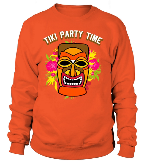Hawaii Vacation Summer Luau Hawaiian Tiki Party Women's Sweatshirt