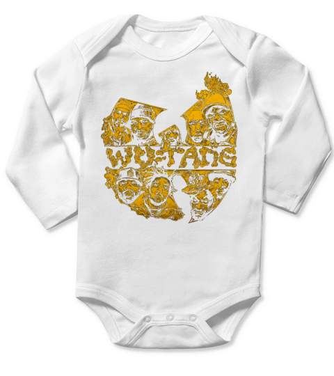 WUTANG FOREVER Long Sleeve Baby One-Piece