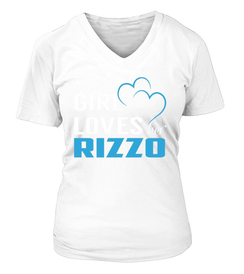 This Girl Loves Her RIZZO Name Shirts V-neck T-Shirt Woman
