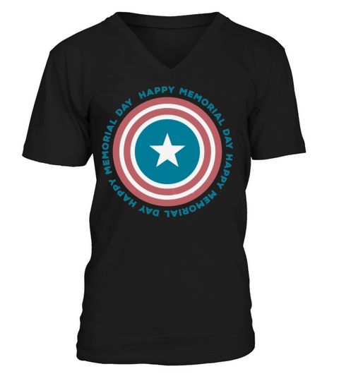 Captain memorial Day Men's V-Neck T-shirt