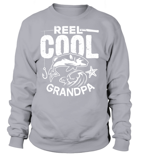 Fishing Dad T-Shirt Reel Cool Grandpa Fishing Gift Women's Sweatshirt