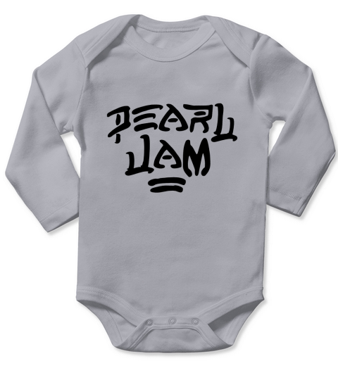 Pearl Jam  Destroyt Long Sleeve Baby One-Piece