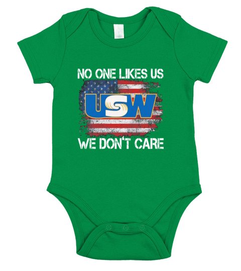 United Steelworkers No One Likes Us Short Sleeve Baby One-Piece