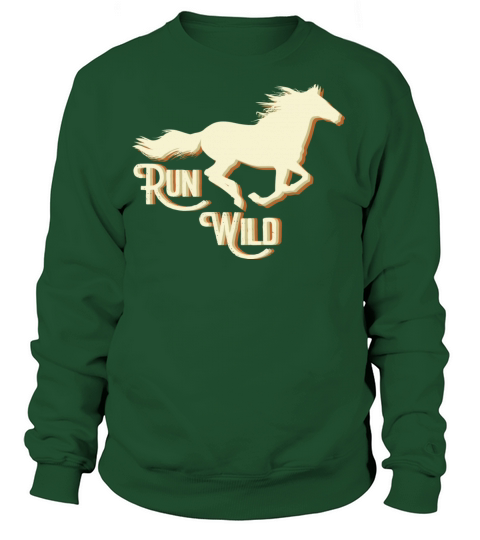 Run Wild Mustang Women's Sweatshirt