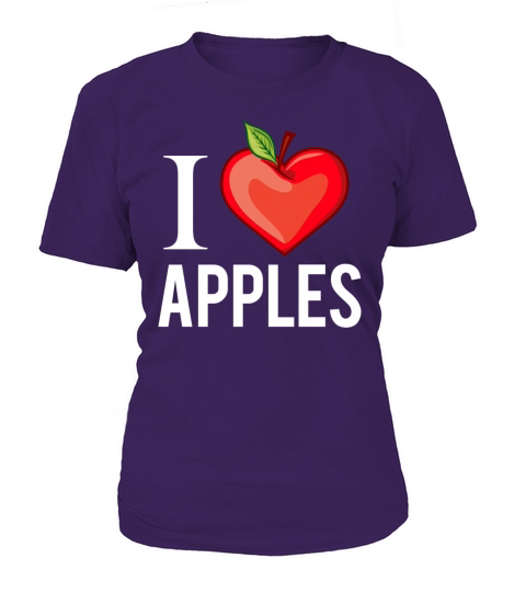 I Love Apples Women's T-Shirt
