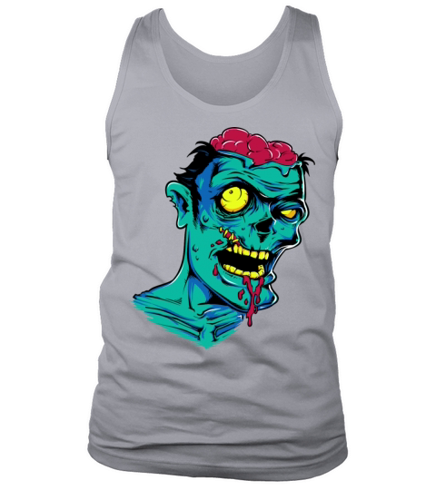 Zombie - Undead - Geek - Horror - Scifi - Dead Men's Tank Top