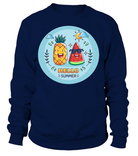 Fresh Fruits - Summer - Paradise - Sun - Beach Women's Sweatshirt