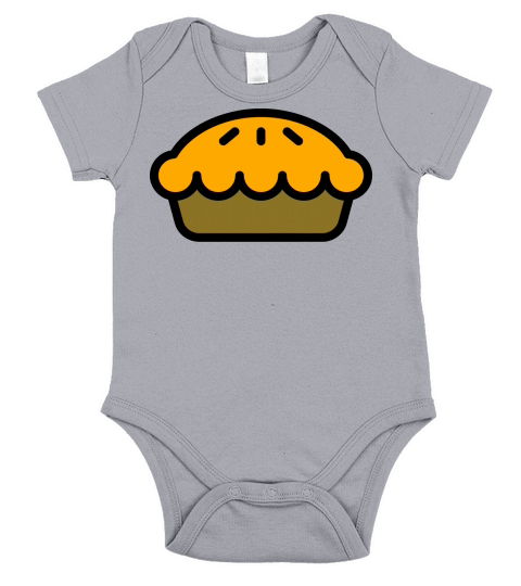 Apple Pie Short Sleeve Baby One-Piece