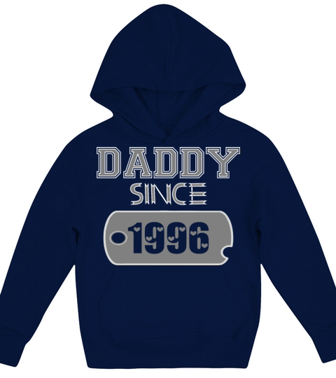 Daddy Since Tag 1996 Happy Fathers Day Kids Hoodie