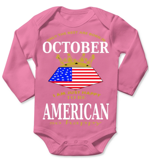 Born in October Long Sleeve Baby One-Piece
