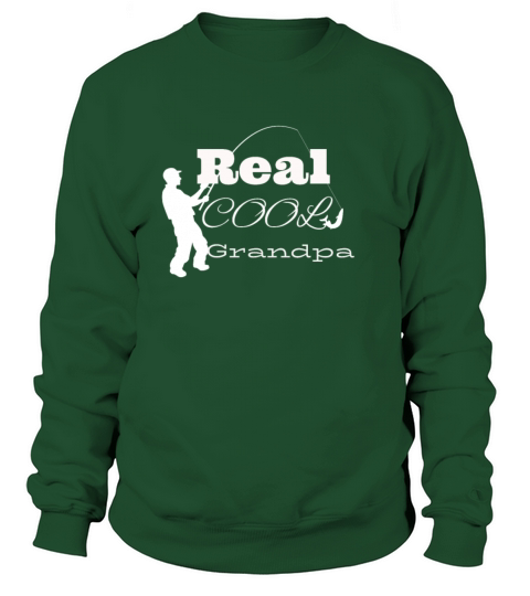 Real cool grandpa fishing T-Shirt gift for grandpa Women's Sweatshirt