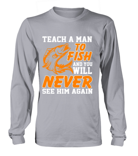 Fishing Costume For Grandparents. Gift From Kids Women's Long Sleeve