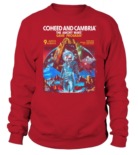 Coheed and Cambria The Amory Wars Game Program Sweatshirt Unisex