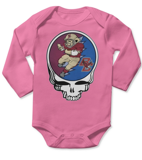 GratefulDead Boston College Eagles Long Sleeve Baby One-Piece