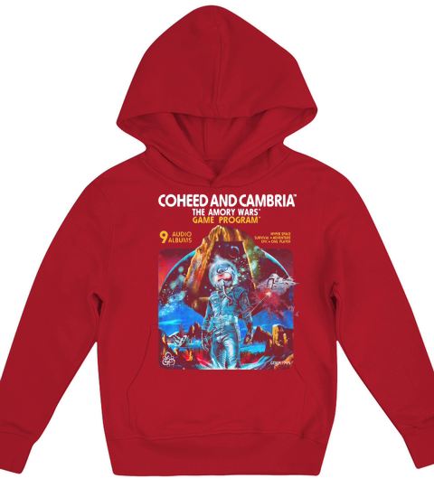 Coheed and Cambria The Amory Wars Game Program Kids Hoodie