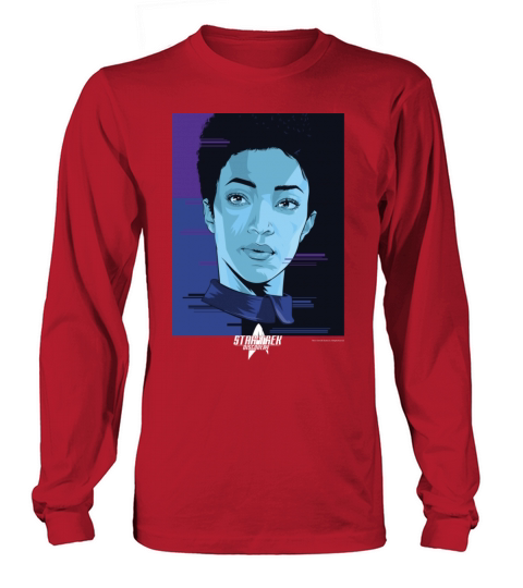 Star Trek Discovery Michael Color Block Graphic T Men's Long Sleeve