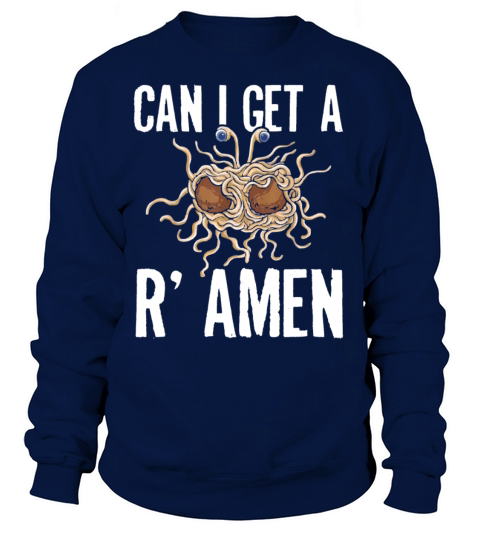 Funny Pastafarians Ramen Noodles Graphic Tee Women's Sweatshirt