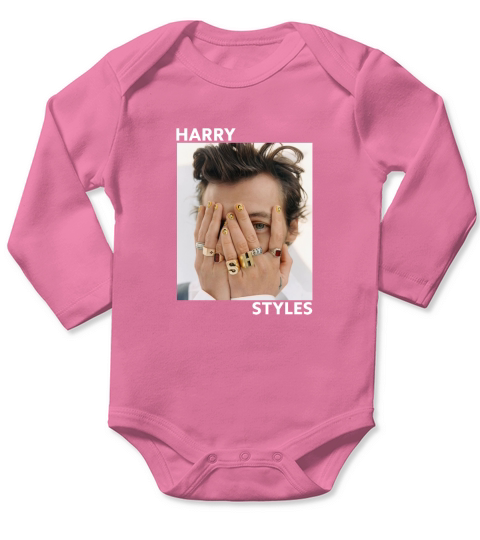 HARRY STYLES Long Sleeve Baby One-Piece