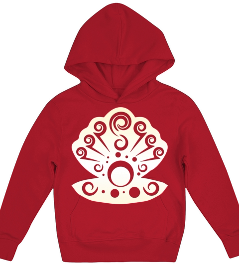 Maori Oyster Pearl Polynesian Tribal Tattoo Gift Kids Hoodie