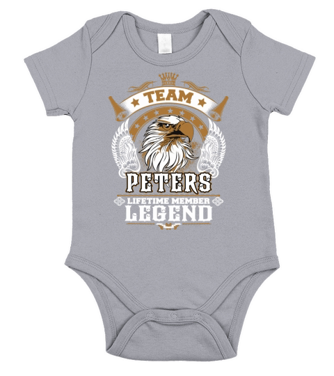 PETERS TEAM LEGEND, PETERS TSHIRT Short Sleeve Baby One-Piece