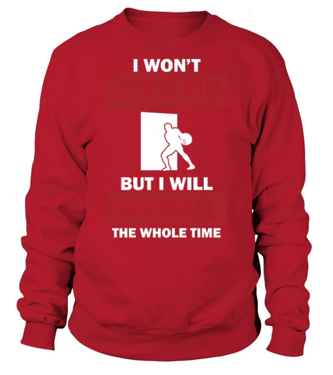 Bodybuilding Fitness Medicine Ball Quote Gift Sweatshirt Unisex