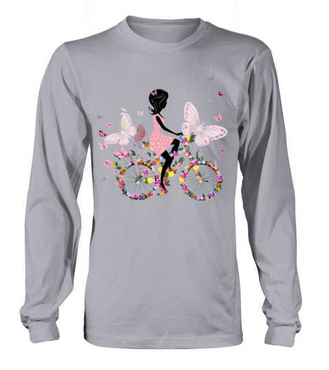 girl on a bicycle Women's Long Sleeve