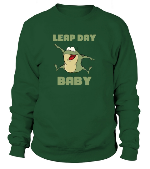 Leap Year Baby - February 29th Birthday - Leaping Women's Sweatshirt