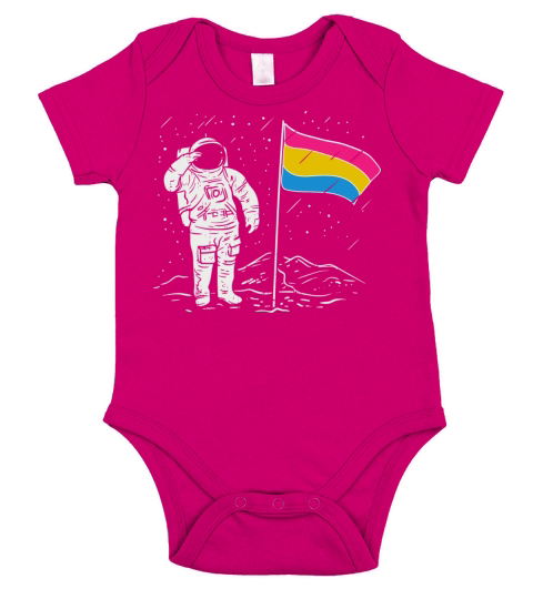 Pansexual Pride Funny Design Colors Of PANSEXUAL Short Sleeve Baby One-Piece
