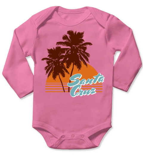 Santa Cruz Sunset Long Sleeve Baby One-Piece