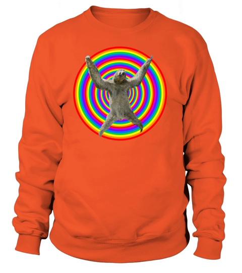 Magic Rainbow Sloth Women's Sweatshirt