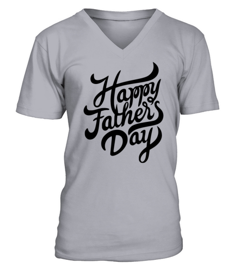 Happy Fathers Day Vintage T Shirt Men's V-Neck T-shirt