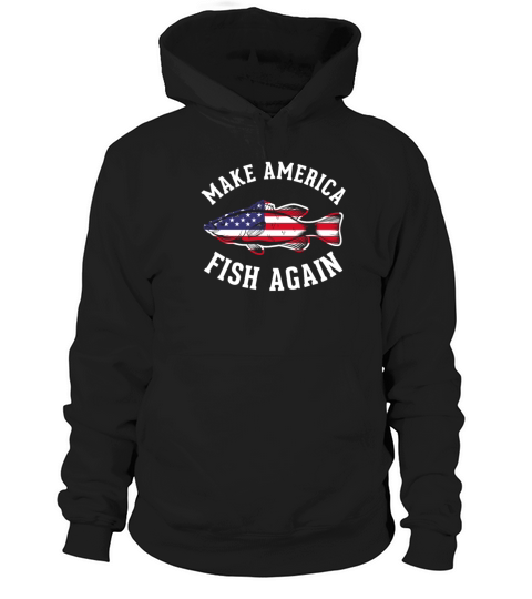 Make America Fish Again, Fishing Women's Hoodie