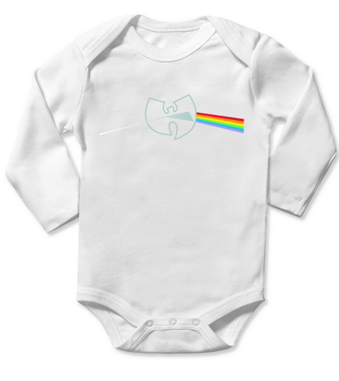 The Wu tang clan pink floyd Long Sleeve Baby One-Piece