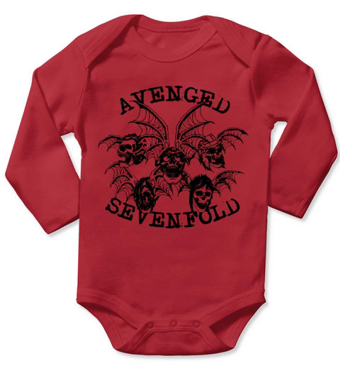 Avenged Sevenfold Long Sleeve Baby One-Piece