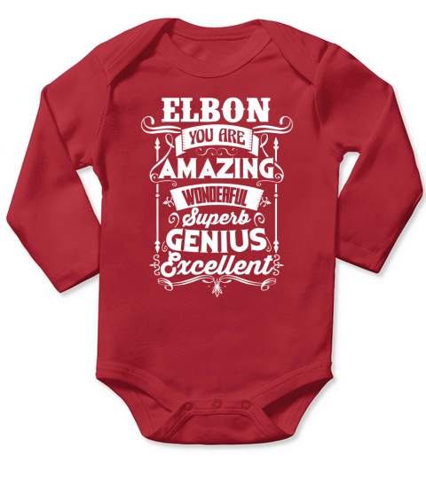 Love ELBON Tshirt Long Sleeve Baby One-Piece