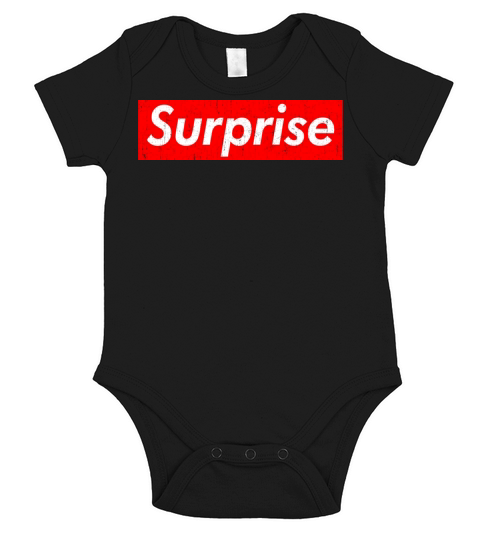 SURPRISE SUPREME RED LABLE USED Short Sleeve Baby One-Piece