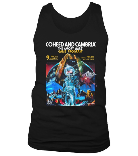 Coheed and Cambria The Amory Wars Game Program Tank Top Unisex