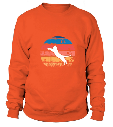 Sunset Cat Retro 4 Women's Sweatshirt