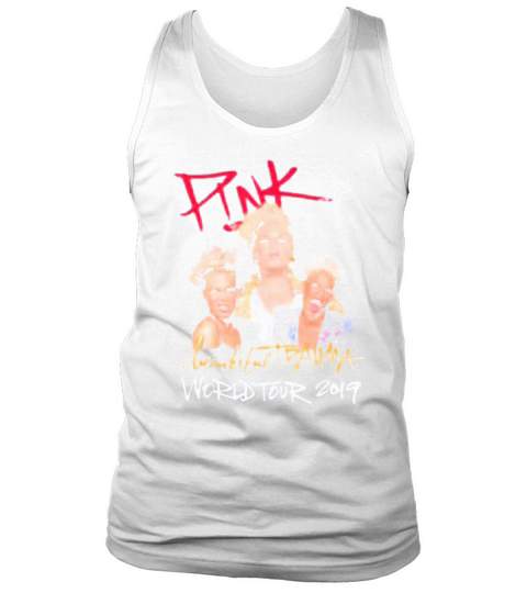 Pink Tour 2019 Beautiful Trauma Tank Top Unisex