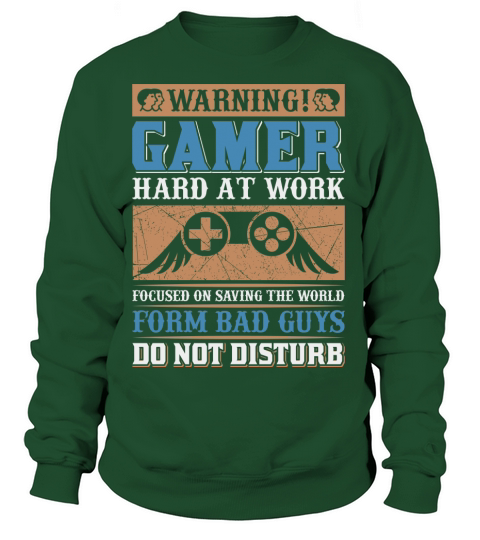 Warning Gamer do not disturb Women's Sweatshirt