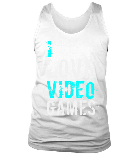 i love video games v1 Tank Top Unisex