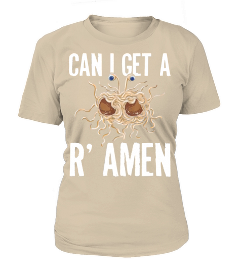 Funny Pastafarians Ramen Noodles Graphic Tee Women's T-Shirt